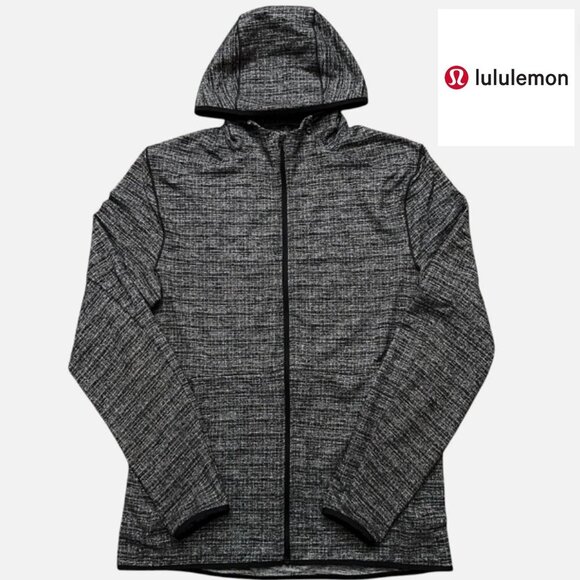 Lululemon Surge Warm Full Zip Hoodie Performance Stretch Men's Medium - Picture 2 of 2
